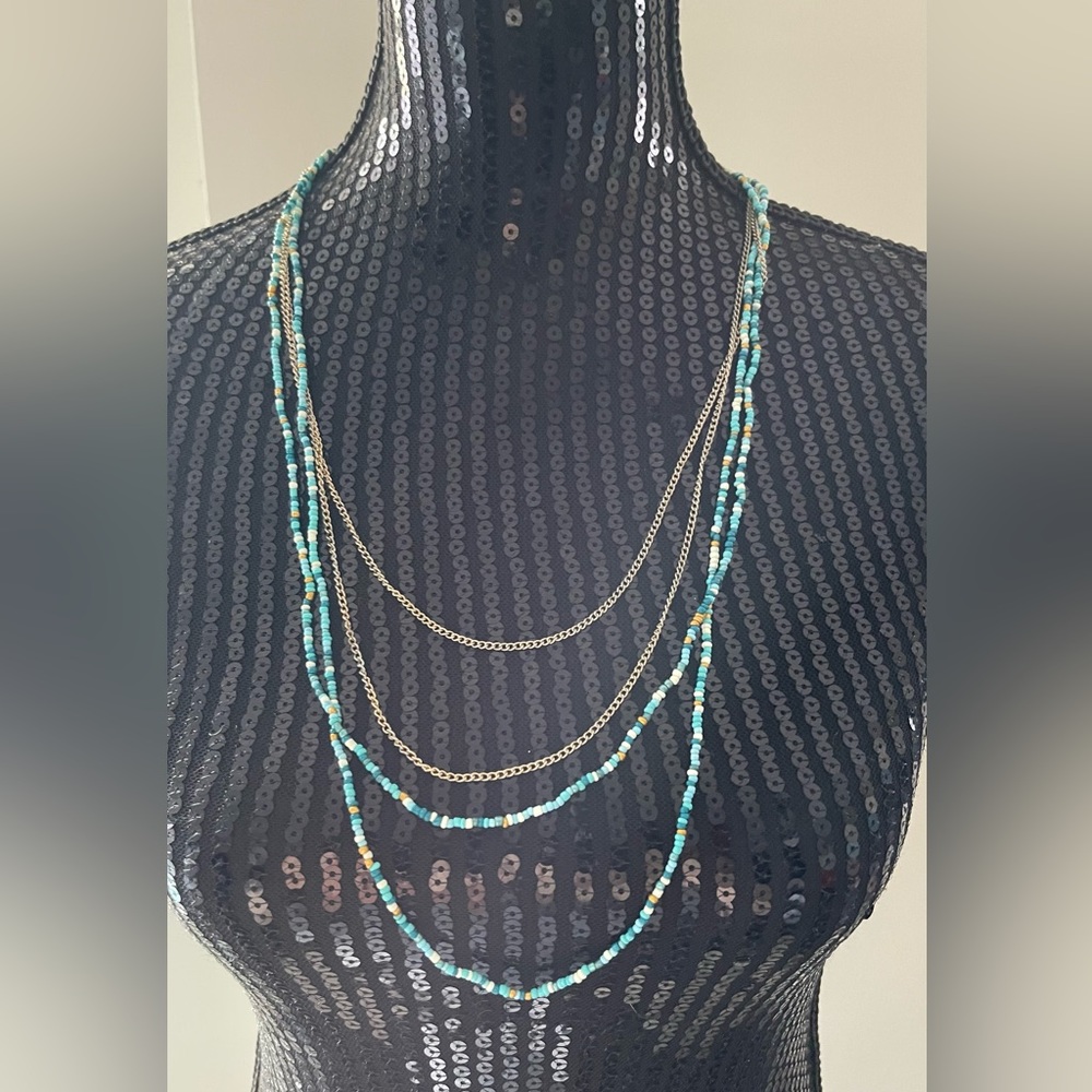 Vintage Multi Strand Necklace